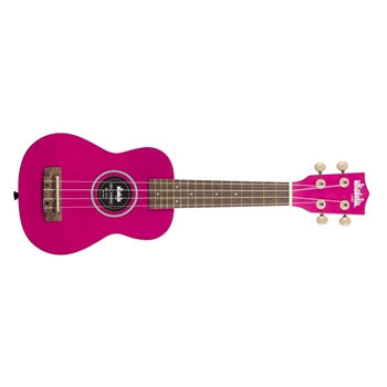 UKDRAGFRU Kala Ukadelic Soprano Ukulele, Dragonfruit