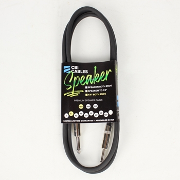 CBI SC16-6 Cbi 1/4" 16ga Speaker Cable Length:6'