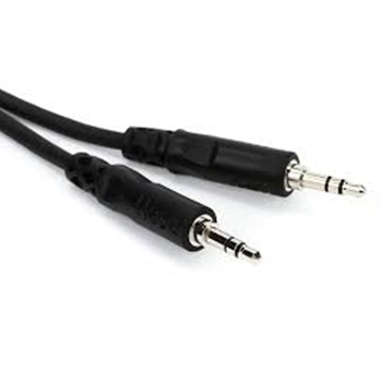 CMM-103 Hosa Stereo Interconnect Aux Cable 3.5mm Trs To Same Length:3'