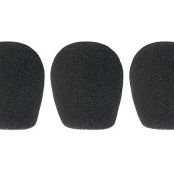 WIndtech PA3BK Windtech 3-Pack Windscreen, Black