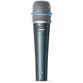 BETA 57 Shure Beta 57 Dynamic Supercardioid Instrument Microphone