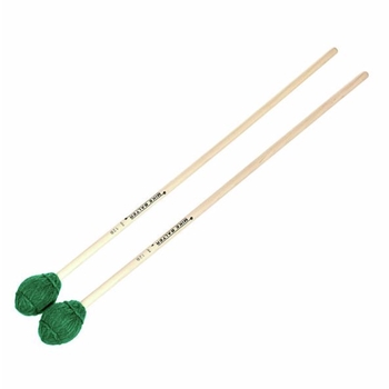 Mike Balter Marimba Mallets, Med Hard 12B Green