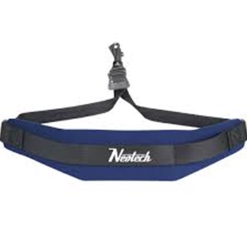 SSRNBSW Neotech Sax Strap Navy Blue Swivel Hook