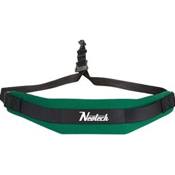 SSRGSW Neotech Sax Strap Green Swivel Hook