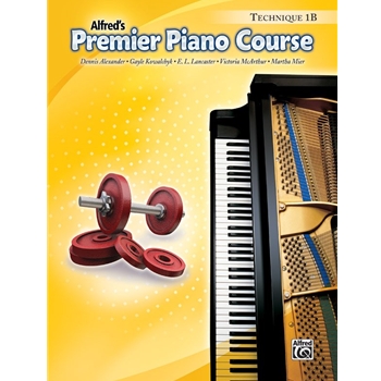 Alfred's Premier Piano Course Level 1B Technique