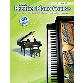 Alfred's Premier Piano Course Level 2B Lesson