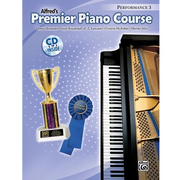 Alfred's Premier Piano Course Level 3 Performance