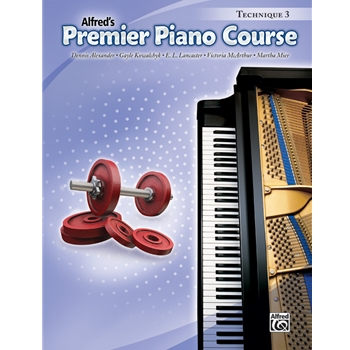 Alfred's Premier Piano Course Technique level 3