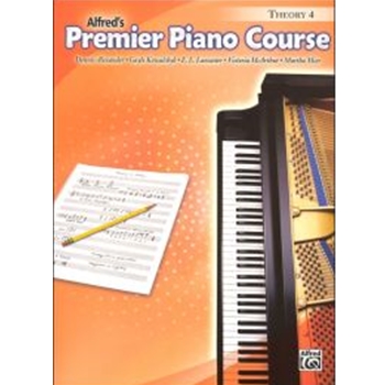 Alfred's Premier Piano Course Level 4 Theory