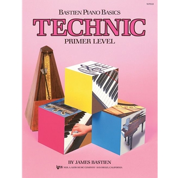 Bastien Piano Basics Primer Level, Technic