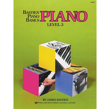 Bastien Piano Basics Level 3 Method:piano