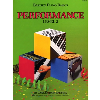 Bastien Piano Basics Level 3 Method:performance