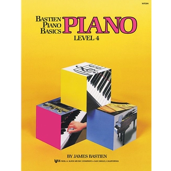 Bastien Piano Basics Level 4 Method:piano