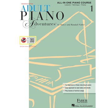 Adult Piano Adventures All-In-one, Faber Level 1