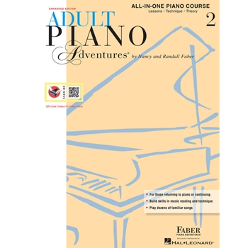 Adult Piano Adventures All in One, Faber Level 2, book only