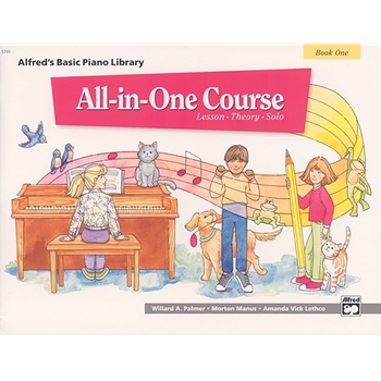 Alfred'S Basic Piano Library All-In-one Course Level:book One