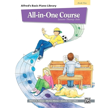 Alfred'S Basic Piano Library All-In-one Course Level:book Five