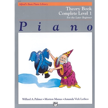 Alfred'S Basic Piano Library For the Later Beginner Level 1 Method:theory