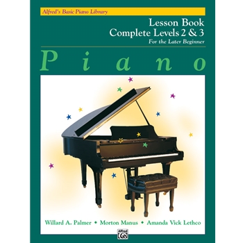 Alfred'S Basic Piano Library For the Later Beginner Level 2 & 3 Method:lesson