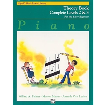 Alfred'S Basic Piano Library For the Later Beginner Level 2 & 3 Method:theory