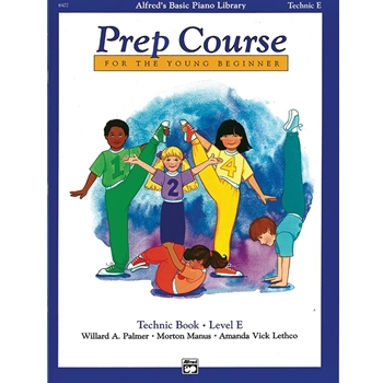 Alfred'S Prep Course For the Young Beginner Level E Method:technic