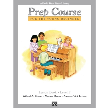 Alfred'S Prep Course For the Young Beginner Level F Method:lesson