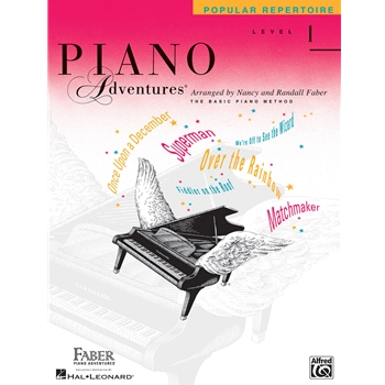 Piano Adventures By Faber Level 1 Method:popular Repertoire