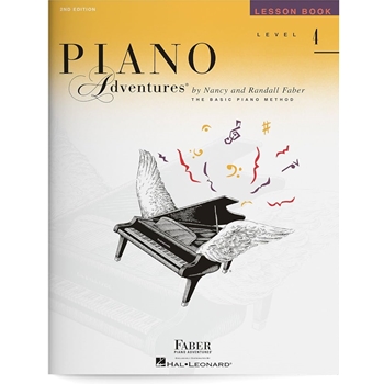 Piano Adventures By Faber Level 4 Method:lesson