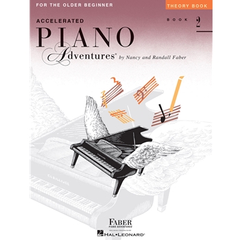Accelerated Piano Adventures For the Older Beginner, Faber Level 2 Method:theory