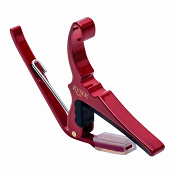 KG6RA Kyser Capo for 6 String Acous Guitar, Red