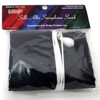Hodge Products HASSBK Hodge Silk Alto Sax Swab, black