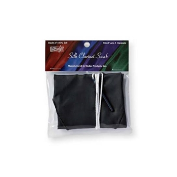 Hodge Products HCLS(BK) Hodge Silk Clarinet Swab, black