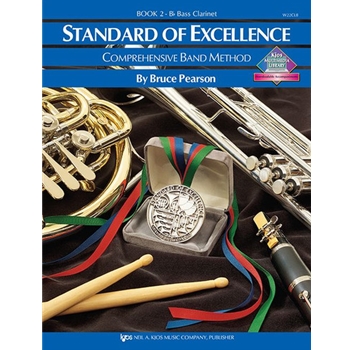 Kjos W22CLB Standard of Excellence Comprehensive Bass Clarinet - Book 2