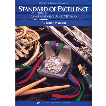 Kjos Music W22XR Standard of Excellence Comprehensive, Bari Sax - Book 2